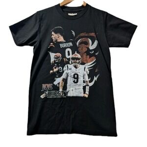 Game Changer Joe Burrow Shiesty Tee S Bengals 9 NFL Graphic Shirt Black